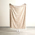 Renee Taylor Nevis Checkered Cotton Throw Nude